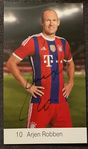 ORIGINAL Autogramm Arjen Robben FC Bayern München 2014/2015 - Picture 1 of 1