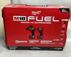 Milwaukee 3697-22 M18 COMBUSTIBLE 18V Kit combinado de 2 herramientas - Envío gratuito - Imagen 1 de 3