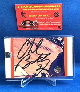 Charles Barkley 3”x5” Custom Cut Card AUTOGRAPH WITH COA + Coupon - Bild 1 von 6