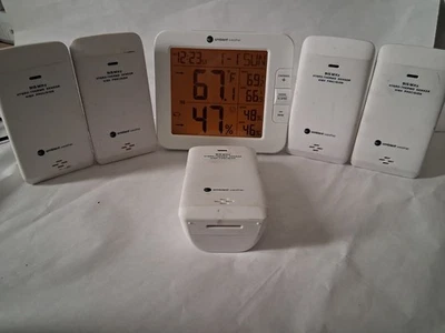 Ambient Weather  station WS-8482 wireless 7-Channel  Remote Monitoring 5 SENSORS - Image 1 of 4