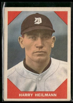 1960 Fleer Baseball Greats #65 Harry Heilmann VG/VG-EX - Image 1 of 2