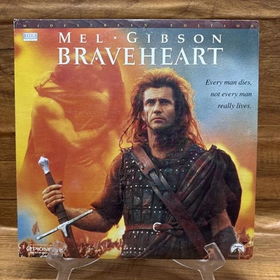 Braveheart Movie  (Laserdisc 1996) 2-Disc Widescreen Edition DOLBY THX WS Tested - Image 1 of 4