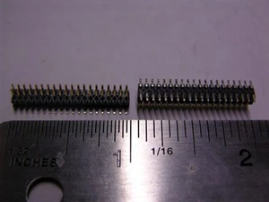 23 Samtec FTSH-120-01-F-DV 40 Position SMT .050" Micro Terminals - Picture 1 of 1