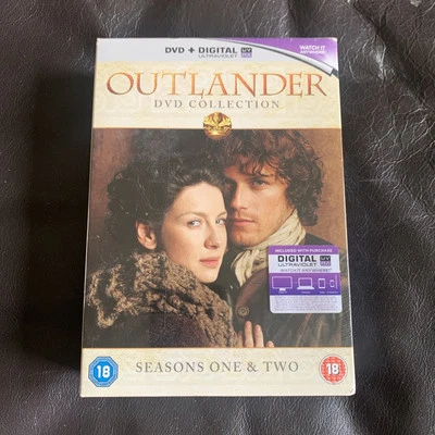 Outlander DVD Collection Seasons 1 2, Drama Series (20016) Claire Randall - Image 1 of 4