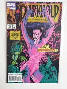 Darkhold #14 Marvel Comics Nov 1993 NM+ Bagged, Rare Pages From The Book Of Sins - Foto 1 di 5