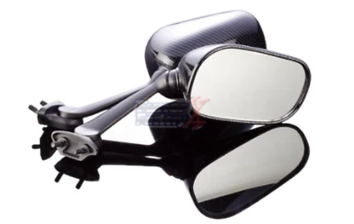 Espejo retrovisor de carbono L&R para Yamaha YZF R6 2008 2009 2010 2011-2013 2014 2015 2016 Foto 1 de 4
