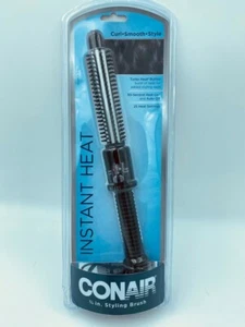 3/4" Instant Heat Hair Styling Brush Conair BC84N Professional 25 Heat Settings - Picture 1 of 5