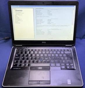 Laptop Dell Latitude E7440 14"" i5-4210U arranca al BIOS para piezas o no funciona - Imagen 1 de 11