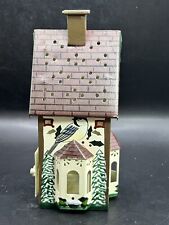 Lenox Winter Greetings Bird House Cottage - Votive Holder