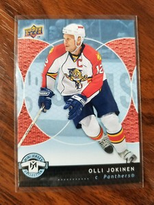 2007-08 upper deck mini jersey hockey #41 Olli Jokinen Panthers