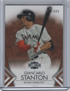 2012 Topps Triple Threads Sepia Parallel #23 Giancarlo Stanton 320/625 - Picture 1 of 1