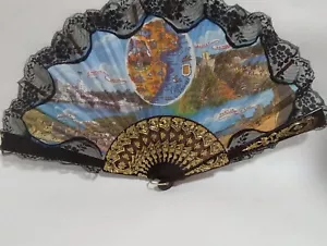 Vitnage Handfan Länder Spanien Katalonien Costa Brava Platja Tossa De Mar - Bild 1 von 12