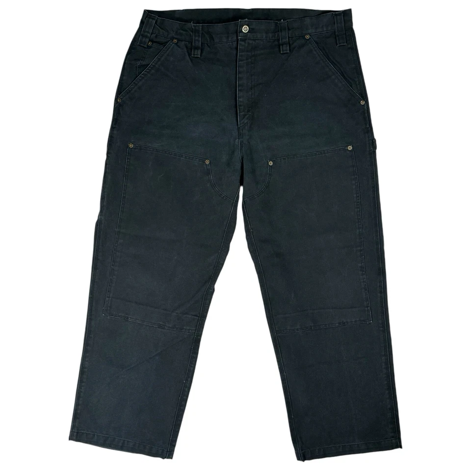 Helly Hansen Double Knee Canvas Work Pants Size 40 Wide Leg Gorpcore Vintage Y2K - Image 1 of 4