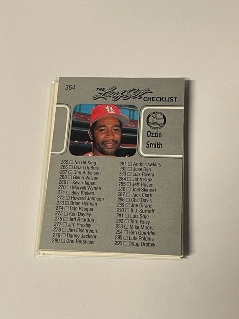 1990 Leaf Singles You Pick - Image 1 of 1
