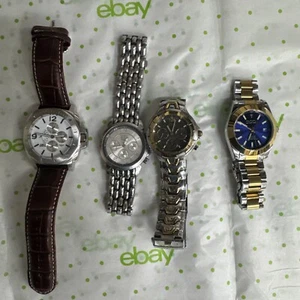 croton watch mechanical 5ATM-165FT + 3 More Total 4 Watch 3 Need Battery - Picture 1 of 19