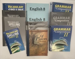 A Beka English 8th grade set: Grammar, Literature, & Spelling - Picture 1 of 10