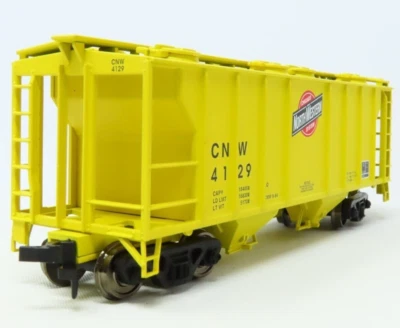 HO PS-2 2 Bay Covered Hopper CNW Chicago & North Western NIB NOS # 1809-1 - Image 1 of 4
