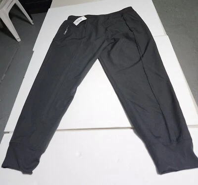 Nuevos Pantalones Vaqueros Jogger Calvin Klein Negros MUJER Talla GRANDE Foto 1 de 4