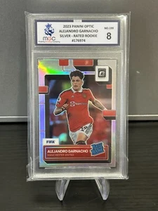 Panini Donruss 22/23 Alejandro Garnacho Manchester United MGC 8 Rated Rookie - Foto 1 di 2