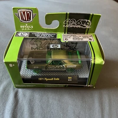 m2 machines 1/64 1971 Plymouth Cuda Limited Production 250 Pieces Worldwide. - Image 1 of 4