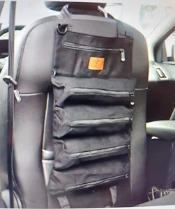 Wessleco Tool Roll Organizer 5 Zipper Pockets - Picture 1 of 3