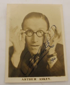 Arthur Askey Hand Signed Small Photo, 1946 - Picture 1 of 3