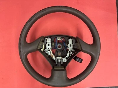 1999-2003 LEXUS RX300 LEATHER STEERING WHEEL TAN CRUISE EQUIPPED USED OEM - Image 1 of 4