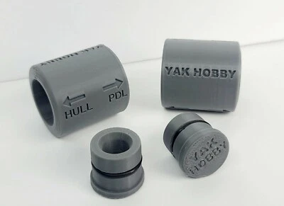 YAK HOBBY 3D Old Town Sportsman PDL Drive Stabilizer Kit - Yak Hobby - Photic Gray