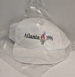Gorra deportiva de béisbol Atlanta 1996 Olympics logotipo de EE. UU. 7 Snapback nueva con etiquetas de colección - Imagen 1 de 5