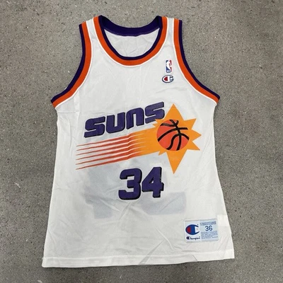 Vintage 90’s Champion Phoenix Suns Charles Barkley #34 Jersey Size 36 - Image 1 of 4