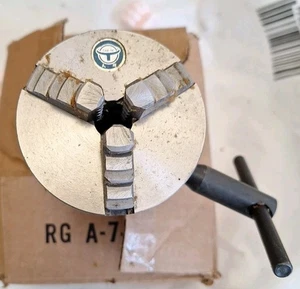 Tian Pai 3" 3 Jaw Auto Centering Lathe Chuck With Chuck Key. Used - Picture 1 of 10