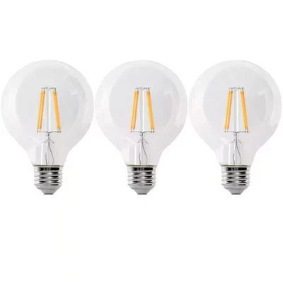 40-Watt Equivalent G25 Globe Dimmable Filament Clear Title 20,E26 LED Vintage Ed - Image 1 of 4