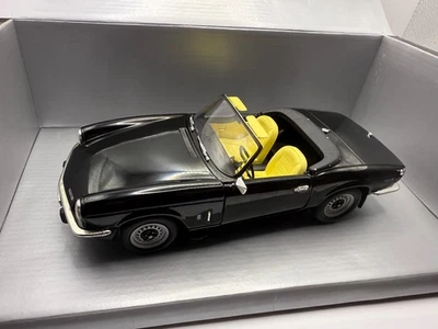 1:18 Chrono 1970 Triumph Spitfire convertible black rare vintage - Image 1 of 4