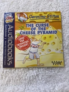 Geronimo Stilton The Curse of the Cheese Pyramid Wendy's Audiobook CD NIP - Imagen 1 de 5