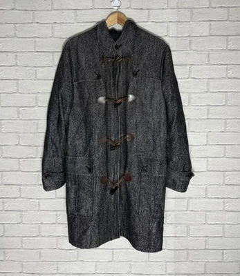 Jaeger Duffle Pea coat Wool Linen Gray Size Medium - Image 1 of 4