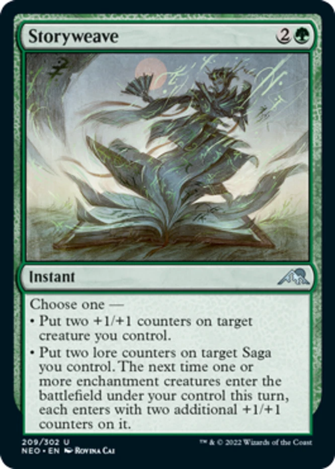 x1 Storyweave - Kamigawa: Neon Dynasty - NM - MTG - Image 1 of 1