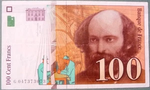 FRANCE 100 FRANCS, P 158 , ISSUED 1998, CEZANNE - Picture 1 of 2