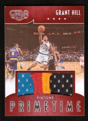 Parche rojo de camiseta con recuerdos de horario estelar Panini Gala Grant Hill 2015-16 03/10 Foto 1 de 2