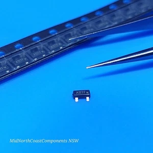 AO3401 A11TF 30V 4A 1.4W P-Channel Trench MOSFET Transistor SMD SOT-23 - Foto 1 di 4