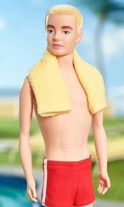 Muñeca Silkstone Ken 60 aniversario en caja original 2021 etiqueta dorada #GTJ89 - Imagen 1 de 4