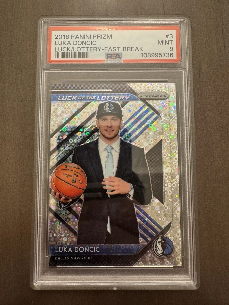 Luka Dončić 9 Graded Basketball Sports Trading Cards & Accessories
