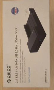 Orico 2.5 & 3.5 Inch SATA USB 3.0 Hard Drive Dock. E-sata Ink. 1TB WD Festplatte - Bild 1 von 6