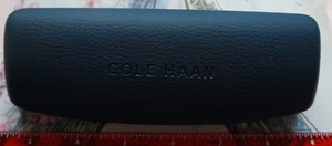 ~ New Chic Cole Haan Sunglass/Glasses Hard Blue Case No glasses ~ - Afbeelding 1 van 4