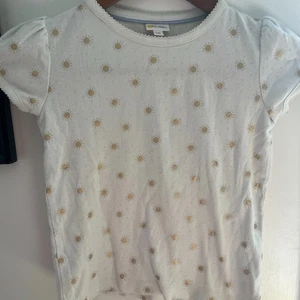 Mini Boden Girls Ivory and Sunshine Top Girls Size 7-8 - Picture 1 of 3