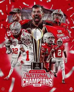 Ohio State Buckeyes 2024 National Champions Photo - Picture 1 of 7