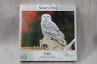 MI Puzzles 500 Piece 24x18 Inch Puzzle Phil Stagg Snowy Owl New Sealed EA