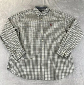 US Polo Assn. Herren Langarm Hemd mit Knopfleiste Größe Large - Bild 1 von 5