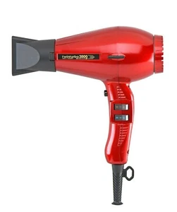 Turbo Power TwinTurbo 3800 Professional Ceramic & Ionic Hair Dryer | Red - Picture 1 of 2
