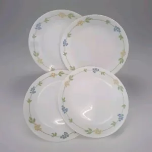CORELLE SECRET GARDEN Dinner Plates Set Of 4 Floral Vine 26cm - Picture 1 of 10