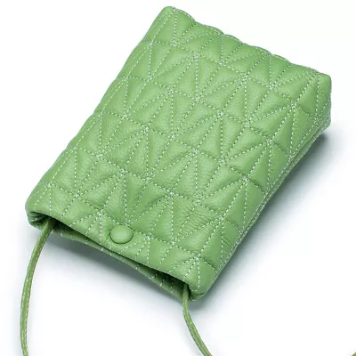 Mujeres Mini Bandolera Bolso para Teléfono Cuero Genuino Bolsos para Hombro Bolsa Cartera Foto 1 de 4